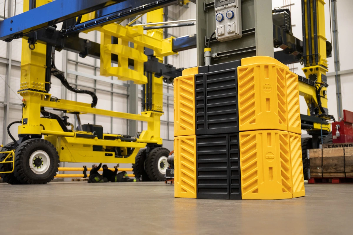 A-SAFE column and infrastructure protection